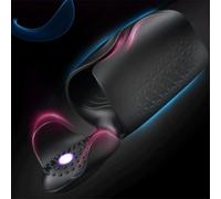 Kit de massage électrique pour hommes avec plusieurs modes puissants,outil de pompe à vide de massage par poussée et vibration,jouet de stimulation automatique du pénis mari et jouet pour hommes HA8