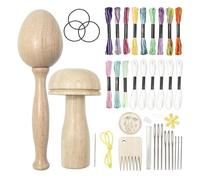 Kit de Mastic Pour Chaussettes | Accessoires de Bouchon de Tricot | Kit de Réparation,Pour Débutant Granny Mère Écharpe Pull