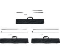 Kit de mât de drapeau VEVOR, longueur 4,4 m, 3 sets, poids léger 5,6 kg, Pole3set 1234lbs