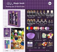 Kit De Matériel De Bricolage Pour Enfants Magicien Apprenti Jouet Éducatif De Science Pour Garçons Et Filles