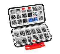 Kit de Matériel de Pêche Complet | Accessoires d'hameçons pour la pêche du bar,Outils pour débutants pêcheurs,Pour Poisson-Chat, Marigane, Achigan, Truite, Eau Salée, Kayak, Camping et Randonnée Sac À