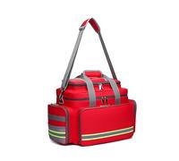 Kit De Matériel De Prévention D'urgence Contre Les Épidémies,Trousse Médicale En Tissu Oxford Imperméable,Trousse De Premiers Soins,Pilulier De Camping,Médecins(Red)