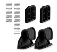 Kit de matériel de rechange pour clôture de sécurité pour bébé - Supports de fixation - Vis à crochets pour escalier et protection de porte - Kit de barrière de sécurité