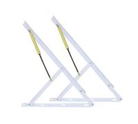 Kit de mécanisme de levage de lit hydraulique robuste - Charnière à ressort à gaz de 150 cm pour cadre de lit relevable - Accessoires de meubles pour des solutions peu encombrantes