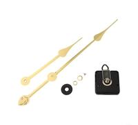 Kit de mécanisme de rechange silencieux pour horloge à quartz DIY - Affichage précis de l'heure - Mouvement silencieux pour réparation ou propre horloge murale - Convient pour plaque de montre de 50 à