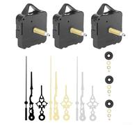 Kit de mécanisme d'horloge de rechange DIY avec pendule à tige longue et aiguilles à quartz pour un chronométrage précis et fiable