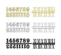 Kit de mécanisme d'horloge silencieux à quartz pour réparation d'horloge silencieuse