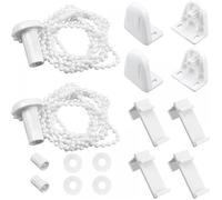 Kit de mécanisme pour store enrouleur (lot de 2 pièces) - Supports de remplacement pour stores enrouleurs de 17 mm