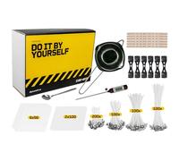Kit de mèches de bougie avec outils pour créer vos propres bougies - Kit DIY - Idée cadeau pour Noël