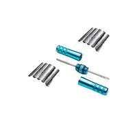Kit de meches de reparation tubeless parts 8 3 light bleu 10 meches 3 5 outils