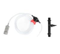Kit de mélangeur Venturi d'injecteur d'engrais, système d'irrigation goutte à goutte efficace avec tube d'eau pour équipement d'irrigation agricole de serre de jardin de pelouse (1/2 Inch)