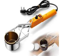 Kit De Melting Pot De Plomb, 160w / 280w / 380w Fours De Fusion De Métaux électriques Avec 150 à 450 ℃, Fusion Métallique Portative Pour Les Pendentifs En Métal, Moules De Poids De Pêche, Artisa 280W