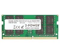 Kit de mémoire RAM 1x 32GB 2 PUISSANCES SO-DIMM DDR4 3200MHz PC4-25600 | MEM5705A