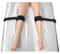 Kit de menottes verrouillables avec fermeture à clic - coton doux, menottes de lit de bondage confortables pour hommes et femmes avec 4 clés, accessoires fétiches BDSM