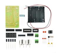 Kit de mesure de distance DIY avec affichage numérique et sonnerie sonore pour l'électronique éducative et la formation à la soudure (B)