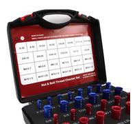 Kit de mesure de fil organisé de 2644 pièces avec insert en mousse pour un transport facile (44 pièces-B)