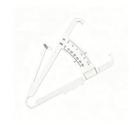 Kit de mesure de la graisse corporelle avec caliper et mètre ruban noir - Pince de mesure de graisse et mètre ruban pour analyse précise de la graisse corporelle idéale pour le fitness, le régime et