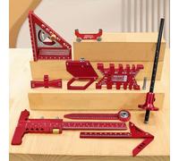 Kit de mesure de précision CNC pour menuiserie avec règles, étriers, outils de traçage et solutions d'affûtage (7)
