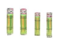 Kit de mesure de précision horizontale, mini niveau à bulle cylindrique rond, 3 pièces(E(23x8mm))