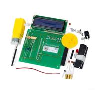 Kit de mesure de vitesse du moteur, microcontrôleur série 51 avec capteur Hall A3144 et écran LCD1602, plage de 0 à 99999 tr/min, pour les tests de moteur et la formation en ingénierie