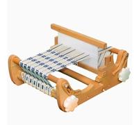 Kit de métier à tisser fait à la main avec peigne et bobine pour enfants et débutants - Outil multi-arts en bois pour projets créatifs