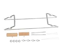 Kit de métier à tisser pour perles en acier inoxydable, machine de fabrication de bracelets et de bijoux, outil de tricotage manuel DIY réglable pour colliers, ceintures et boucles