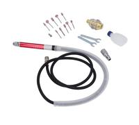 Kit de Meuleuse à Air Micro 58 000 TR/Min Kit de Meuleuse à Crayon Pneumatique Multifonctionnel 1/8 Po pour Le Chanfreinage, Le Meulage et la Gravure