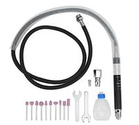 Kit de meuleuse à crayon pneumatique, ensemble de micro-meuleuse à air avec mandrin de 1/8 pouce, stylo de gravure à haute vitesse de 65 000 tr/min pour le polissage et la