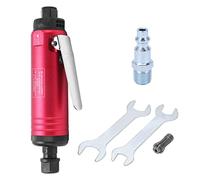 Kit de meuleuse pneumatique, mini-outil de polissage compact et puissant de 20 000 tr/min avec pinces de 3 et 6 mm, idéal pour le meulage, le polissage, l'usinage, la réparation (Style américain)