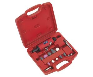 Kit De Meuleuse Pneumatique Sealey 15 Pièces GSA67