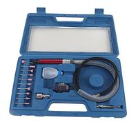 Kit de micro-broyeur pneumatique 17pcs | 58000 tr/min Mini outil de polissage pour les bijoux/moulages/artisanat | Conception de crayon léger avec contrôle de vitesse