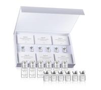 Kit de micro-infusion pour le visage et le cou avec ADN (PDRN), acide hyaluronique et peptides - Système de soins de la peau à domicile avec applicateur de tampon facial pour une peau hydratée et plus