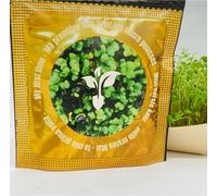 Kit De Micro Pousses ""Ma Première Fois"" Avec Graines Bio De Cresson,Roquette,Alfalfa. Idée De Cadeau Et Bon Pour La Santé. Kit Prêt À Pousser,Culture De Micropousses