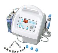 Kit de microdermabrasion domestique pour peaux sensibles - Exfoliation à pointe diamant avec aspiration réglable - Nettoyage doux des pores et dispositif d'exfoliation en profondeur pour le visage