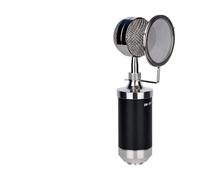 Kit de microphone à condensateur cardioïde d'enregistrement, Rouge