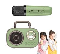 Kit de Microphone et de Haut-parleurs pour - Haut-Parleur sans Fil Portable avec Microphone | Accessoires Audio Rechargeables avec Batterie Longue durée avec connecteur Double Microphone pour