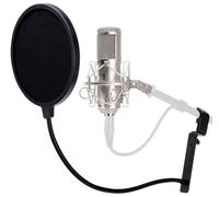 Kit de Microphone Micro Studio Condensateur Enregistrement avec Filtre Anti Pop