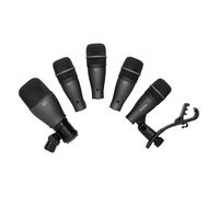 Kit de microphone pour batterie - SAMSON - DK705 - DK700 Series - 5 pièces - Noir