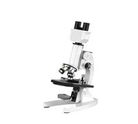 Kit de microscope binoculaire composé for enfants et adultes, avec éclairage d'appoint, for expériences scientifiques