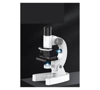 Kit de microscope portable for enfants, grossissement 400x-1200x, double source d'éclairage LED, for l'apprentissage des sciences.