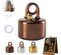 Kit de mini brûleur à alcool et réchaud à alcool d'extérieur portable haute puissance, avec support stable, système de cuisson d'urgence à ébullition rapide for la randonnée(Coffee)