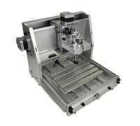 Kit de mini-cadre CNC en aluminium, vis T8, moteur de broche 775, mandrin à pince ER11, machine de gravure CNC DIY, course XYZ 170 x 120 x 40 mm Pour débutants et bricoleurs(No Control Card)