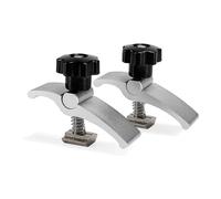 Kit de mini-pinces maintien for rail en T (2 pièces), compatible avec les routeurs CNC pour Table de Travail à Fente