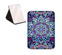 Kit de miroirs de peinture diamant 5D à faire soi-même, kit de miroirs compacts pour femmes et adultes - 08-Mandala
