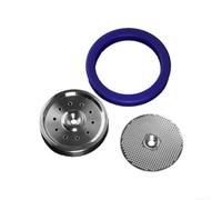 Kit de mise à niveau de filtre en métal pour machine à expresso Sage Oracle - Tête d'infusion de rechange de 58 mm avec joint pour améliorer la stabilité d'extraction (ensemble)