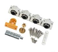 Kit de mise à niveau de l'axe X pour CNC 3018 Pro, compatible avec arbre optique de 12 mm et vis T8 de 4 mm, construction en métal pour plus de durabilité