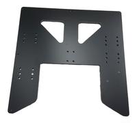 Kit de mise à niveau de l'axe Y en alliage d'aluminium pour ANET A8 pour plaque de lit chauffante anodisée A6 de 6 mm d'épaisseur avec film protecteur, compatible avec les imprimantes 3D de taille