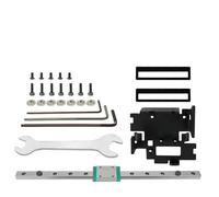 Kit de mise à niveau de rail de l'axe X pour Ender3 V3 SE, kit de rail linéaire MGN9H 300 mm, support de montage de plaque de fixation, kit Sprite Pro pour Ender3 V3 SE Kit de mise à niveau de l'axe X