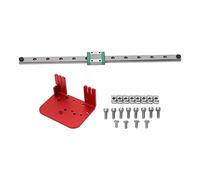 Kit de mise à niveau de Rail X Axes, Guide de Rail de mouvement linéaire en métal avec bloc coulissant, accessoires d'imprimante 3D