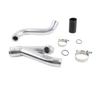 Kit De Mise À Niveau De Tuyau De Charge De Sortie Turbo En Aluminium 2 Pouces Argent Pour 135i 335i 535i 1M E82 E88 E90 E92 E60 N54 3.0L MNGNCBXWK